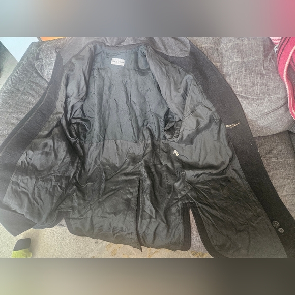 Erich Fend Wool And Cashmere Long Coat. L. 24ptp - Picture 10 of 13